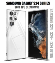 Load image into Gallery viewer, for samsung s24 series premium soft silicone tpu shockproof back cover with camera lens protector | marketzone christchurch
