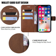 Load image into Gallery viewer, samsung s24 / s25 / s25 edge series full protection pu leather wallet flip case cover | marketzone christchurch
