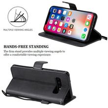 Load image into Gallery viewer, samsung s24 / s25 / s25 edge series full protection pu leather wallet flip case cover | marketzone christchurch
