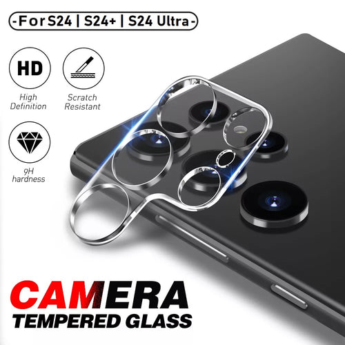 for samsung galaxy s24 series premium hard acrylic hd clear back camera lens protector | marketzone christchurch