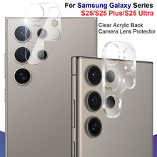 Load image into Gallery viewer, samsung s25 series clear acrylic back camera lens protector | marketzone christchurch
