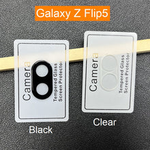 Load image into Gallery viewer, for samsung galaxy z flip5 fold5 5g 3d clear acrylic premium camera lens protector | marketzone christchurch

