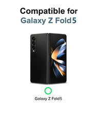 Load image into Gallery viewer, for samsung galaxy z fold 5 5g hard crystal clear polycarbonate back and front protection cover | marketzone christchurch
