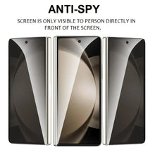 Load image into Gallery viewer, samsung galaxy z flip 6 fold 6 front led 10h 6d privacy screen protector | marketzone christchurch
