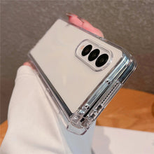 Load image into Gallery viewer, samsung z fold 6 full protection clear pc shell cover | marketzone christchurch
