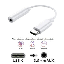Load image into Gallery viewer, for samsung &amp; android phones usb type-c to 3.5mm headphone jack adapter connector converter | marketzone christchurch
