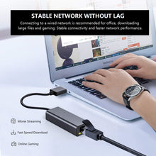 Load image into Gallery viewer, usb3.0 to ethernet rj45 port 2500mbps network adapter | marketzone christchurch

