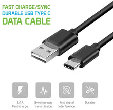 Load image into Gallery viewer, usb a to usb type-c fast charging data sync cable cord 1.2m / 2m | marketzone christchurch
