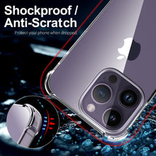 Load image into Gallery viewer, for apple iphone 15 series premium quality soft clear tpu shockproof back cover | marketzone christchurch
