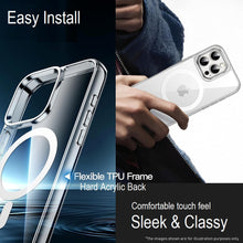 Load image into Gallery viewer, iphone 16 series magsafe hard clear case | marketzone christchurch
