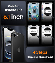 Load image into Gallery viewer, iphone 16e soft clear tpu phone back cover case | marketzone christchurch
