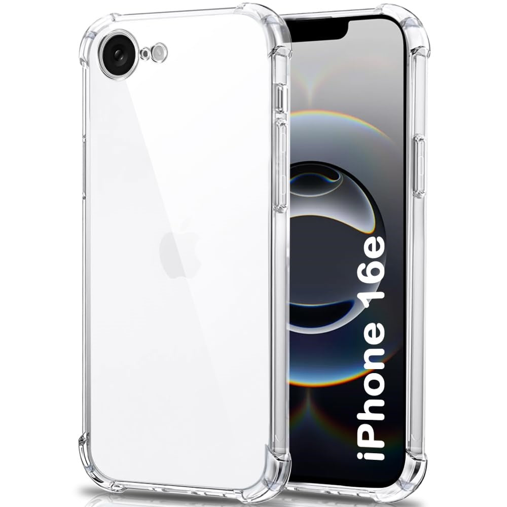 iphone 16e soft clear tpu phone back cover case | marketzone christchurch