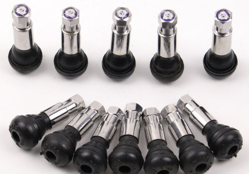tr413 chrome tyre tire valve stems with copper core | marketzone christchurch