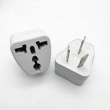 Load image into Gallery viewer, 3 pin universal travel adapter us/uk/eu to nz/au | marketzone christchurch
