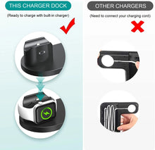 Load image into Gallery viewer, 6 in 1 wireless charger qi-certified fast wireless charging station with 3 types charging ports dock | marketzone christchurch
