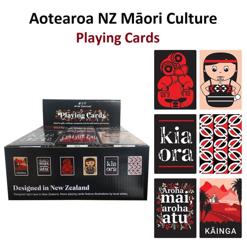 aotearoa nz maori culture playing cards | marketzone christchurch