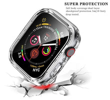 Load image into Gallery viewer, apple watch clear hard cover with screen protector | marketzone christchurch
