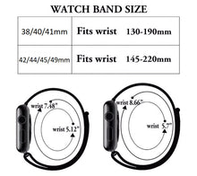 Load image into Gallery viewer, woven nylon fabric loop velcro straps bands for apple watch | marketzone christchurch
