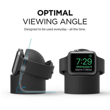 Load image into Gallery viewer, silicone charging stand for apple watch all series | marketzone christchurch

