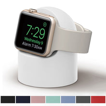 Load image into Gallery viewer, silicone charging stand for apple watch all series | marketzone christchurch
