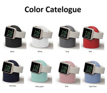 Load image into Gallery viewer, silicone charging stand for apple watch all series | marketzone christchurch
