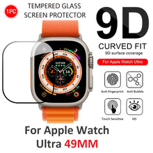 Load image into Gallery viewer, for apple watch ultra 49mm premium full coverage tempered glass screen protector | marketzone christchurch
