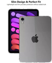 Load image into Gallery viewer, for apple ipad mini 4/5/6 ultra-thin premium transparent soft tpu back cover | marketzone christchurch
