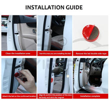 Load image into Gallery viewer, universal car door led safety warning magnetic sensor flashing lights | marketzone christchurch
