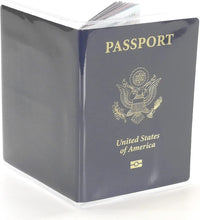 Load image into Gallery viewer, clear transparent pvc soft passport sleeve protection cover holder | marketzone christchurch
