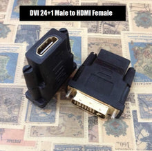 Load image into Gallery viewer, dvi 24+1 male to hdmi female video port adapter converter | marketzone christchurch
