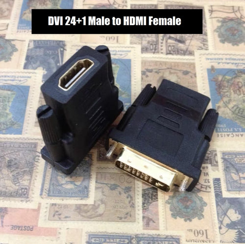 dvi 24+1 male to hdmi female video port adapter converter | marketzone christchurch