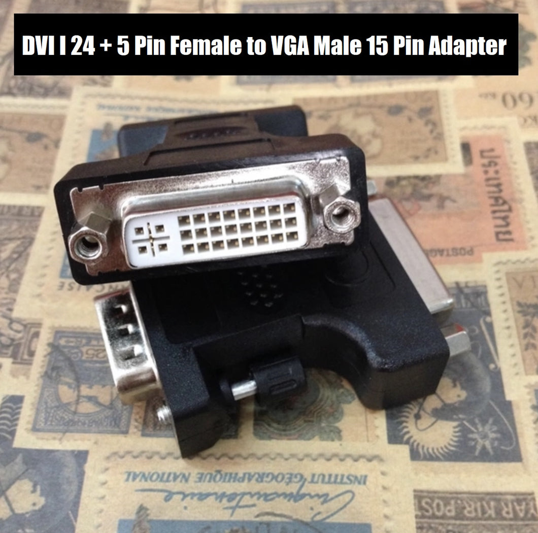 dvi 24+5 female to vga male video port adapter converter | marketzone christchurch