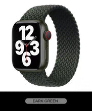 Load image into Gallery viewer, braided nylon fabric solo loop straps bands for apple watch | marketzone christchurch
