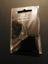 Load image into Gallery viewer, enamel pin nz silver fern leaf new zealand souvenir | marketzone christchurch
