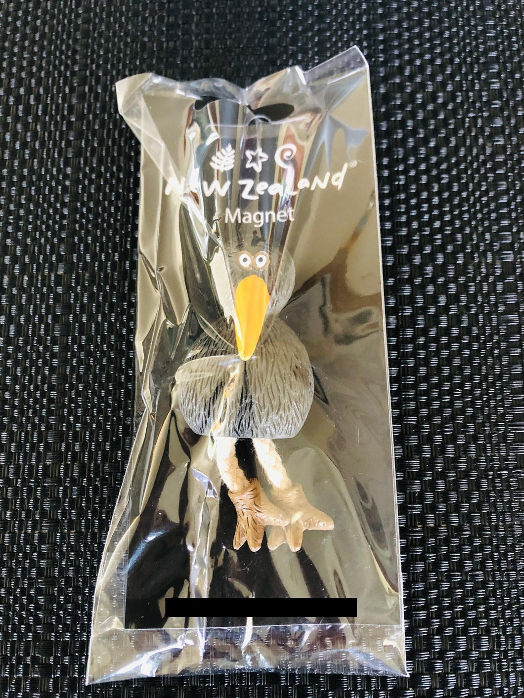 kiwi bird nylon string legs - nz fridge magnet souvenir | marketzone christchurch