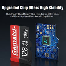 Load image into Gallery viewer, gemaixi high speed microsd class 10 uhs-1 uhs-3 tf storage memory card | marketzone christchurch
