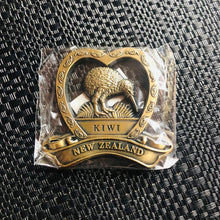 Load image into Gallery viewer, new zealand kiwi bird metal souvenir travel gift fridge magnet | marketzone christchurch
