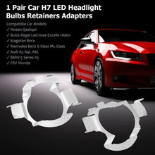 Load image into Gallery viewer, model l05 h7 led light bulb headlights adapter retainer clip for audi bmw mercedes nissan | marketzone christchurch
