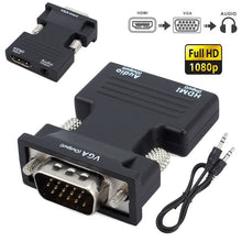 Load image into Gallery viewer, hdmi female to vga male video port adapter converter | marketzone christchurch
