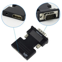 Load image into Gallery viewer, hdmi female to vga male video port adapter converter | marketzone christchurch
