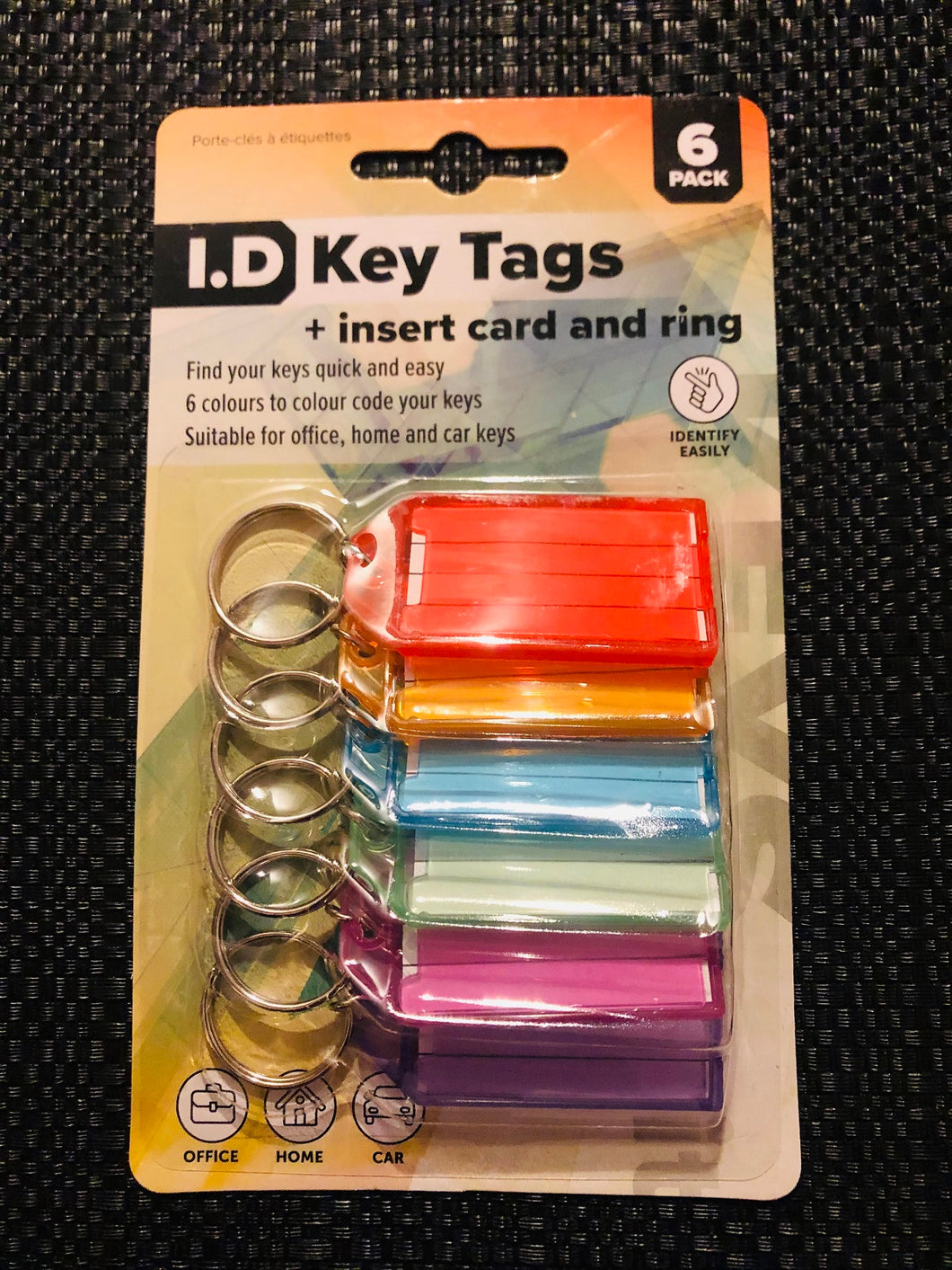 6 tags per pack key tag label set | marketzone christchurch