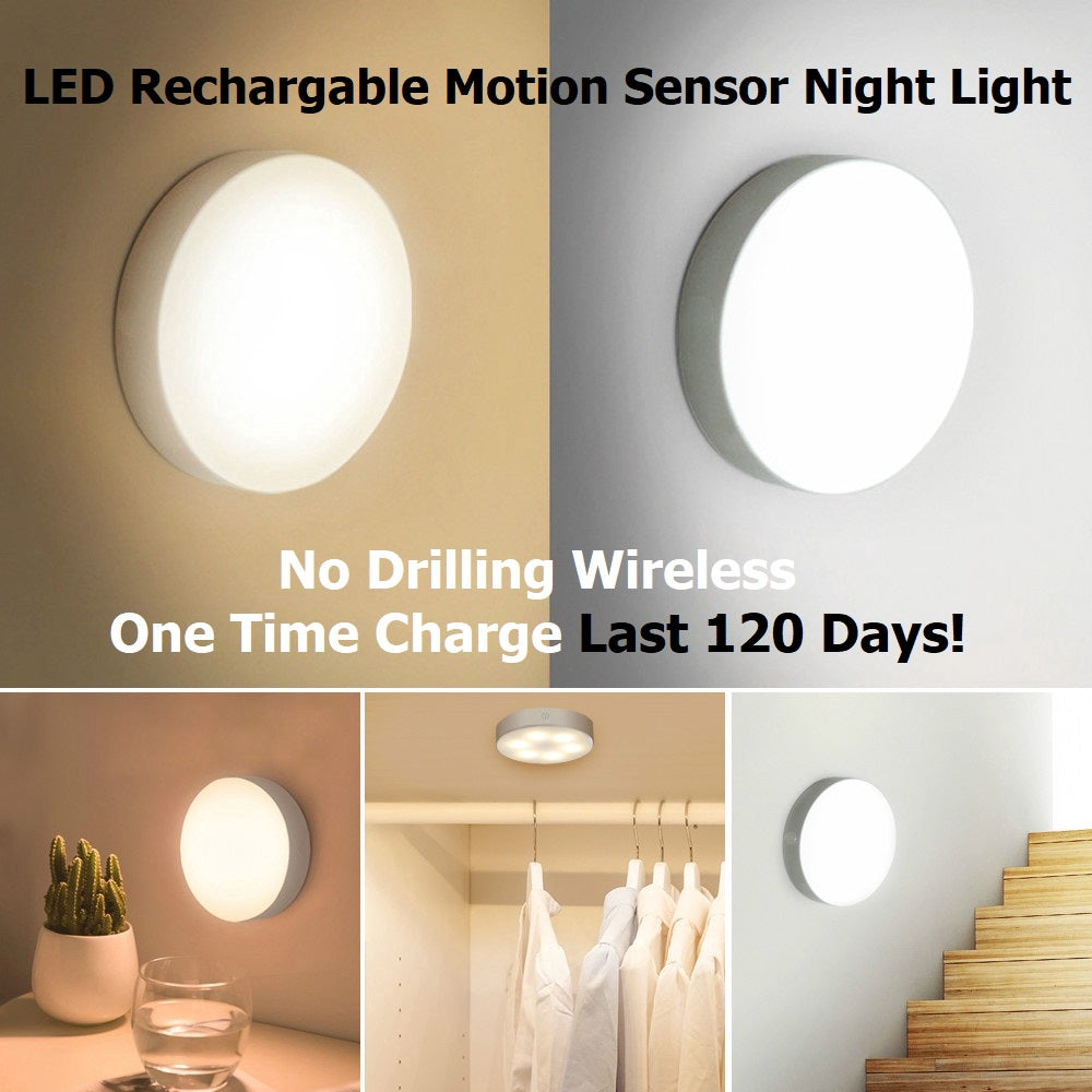 motion sensor led usb charging night light warm white | marketzone christchurch
