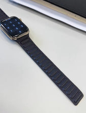 Load image into Gallery viewer, magnetic leather link straps bands for apple watch | marketzone christchurch
