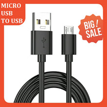 Load image into Gallery viewer, micro usb to usb charging data sync cable cord | marketzone christchurch
