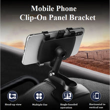 Load image into Gallery viewer, mobile phone holder clip on dashboard mount vehicle car display stand | marketzone christchurch
