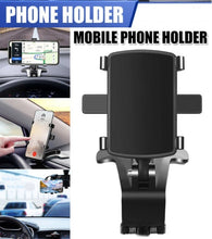 Load image into Gallery viewer, mobile phone holder clip on dashboard mount vehicle car display stand | marketzone christchurch
