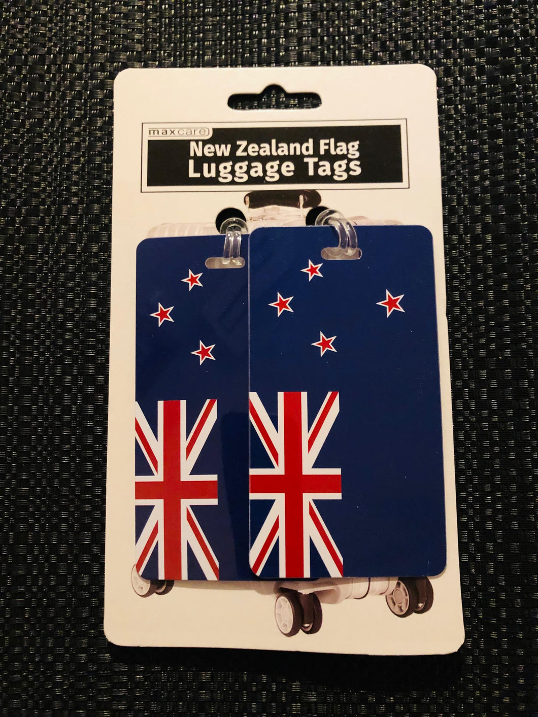 new zealand flag - nz souvenir luggage tags | marketzone christchurch