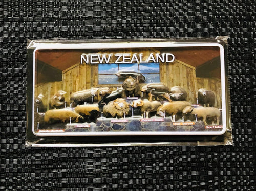 new zealand sheep - nz fridge magnet souvenir | marketzone christchurch