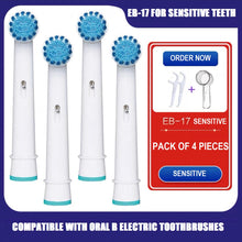 Load image into Gallery viewer, replacement brush heads for braun oral b electric toothbrush | marketzone christchurch

