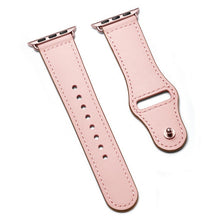 Load image into Gallery viewer, premium quality pink leather strap band for apple watch | marketzone christchurch
